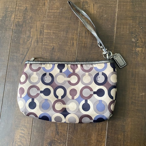 Coach Monogrammed Wristlet - Picture 6 of 10